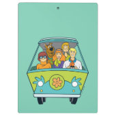 Scooby-Doo & The Gang Mystery Machine Klembord (Achterkant)