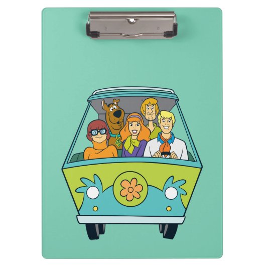 Scooby-Doo & The Gang Mystery Machine Klembord (Voorkant)