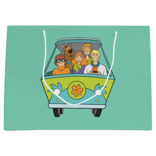 Scooby-Doo & The Gang Mystery Machine Large Cadeautasje (Voorkant)