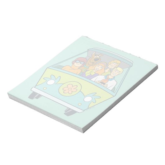 Scooby-Doo & The Gang Mystery Machine Notitieblok (Linkerzijde)