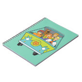 Scooby-Doo & The Gang Mystery Machine Notitieboek (Linkerzijde)