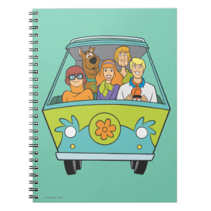Scooby-Doo & The Gang Mystery Machine Notitieboek
