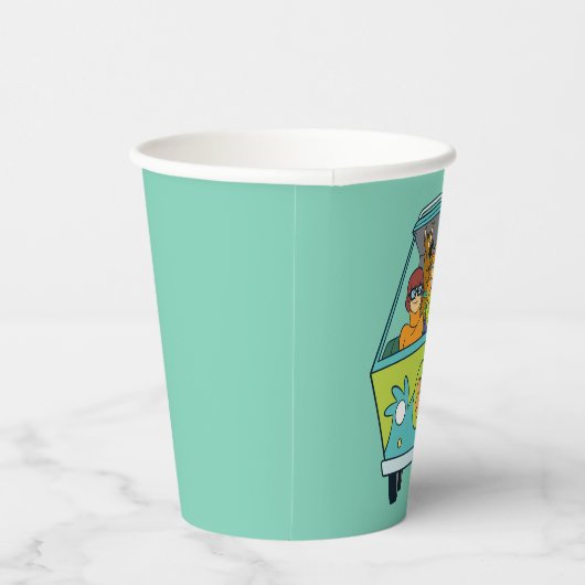 Scooby-Doo & The Gang Mystery Machine Papieren Bekers (Rechts)