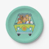 Scooby-Doo & The Gang Mystery Machine Papieren Bordje (Voorkant)