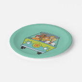 Scooby-Doo & The Gang Mystery Machine Papieren Bordje (Gekanteld)