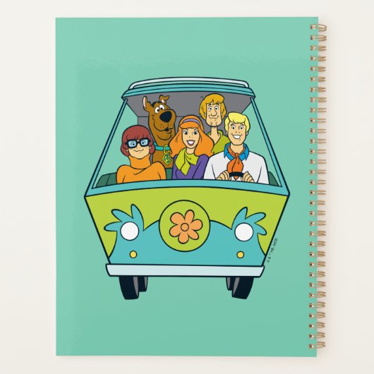 Scooby-Doo & The Gang Mystery Machine Planner (Achterkant)