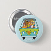 Scooby-Doo & The Gang Mystery Machine Ronde Button 5,7 Cm (Voorkant /achterkant)