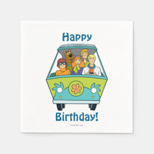 Scooby-Doo & The Gang Mystery Machine Servet