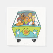 Scooby-Doo & The Gang Mystery Machine Servetten (Voorkant)