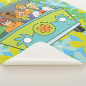 Scooby-Doo & The Gang Mystery Machine Sherpa Deken (3/4)