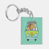 Scooby-Doo & The Gang Mystery Machine Sleutelhanger (Voorkant Links)