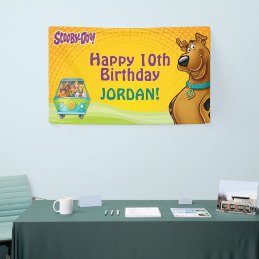 Scooby-Doo & The Gang Mystery Machine Spandoek (Beurs)
