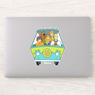 Scooby-Doo & The Gang Mystery Machine Sticker
