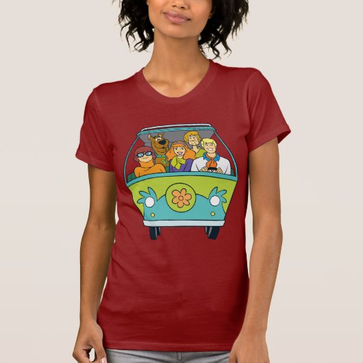 Scooby-Doo & The Gang Mystery Machine T-shirt (Voorkant)