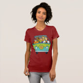 Scooby-Doo & The Gang Mystery Machine T-shirt (Voorkant volledig)