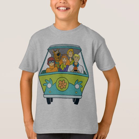 Scooby-Doo & The Gang Mystery Machine T-shirt (Voorkant)