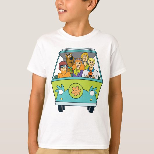 Scooby-Doo & The Gang Mystery Machine T-shirt (Voorkant)
