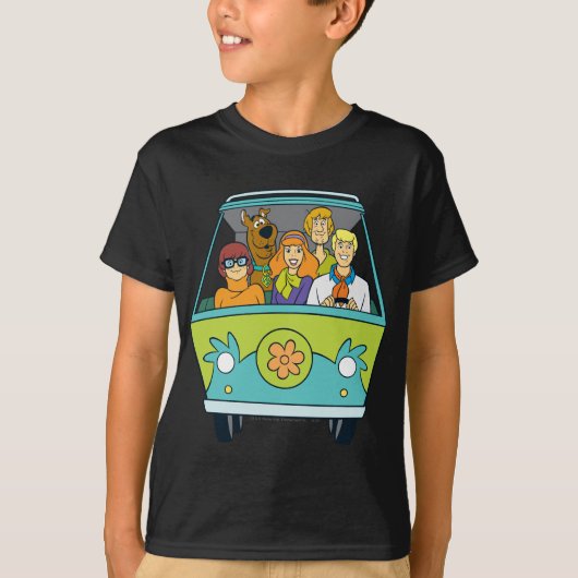 Scooby-Doo & The Gang Mystery Machine T-shirt (Voorkant)