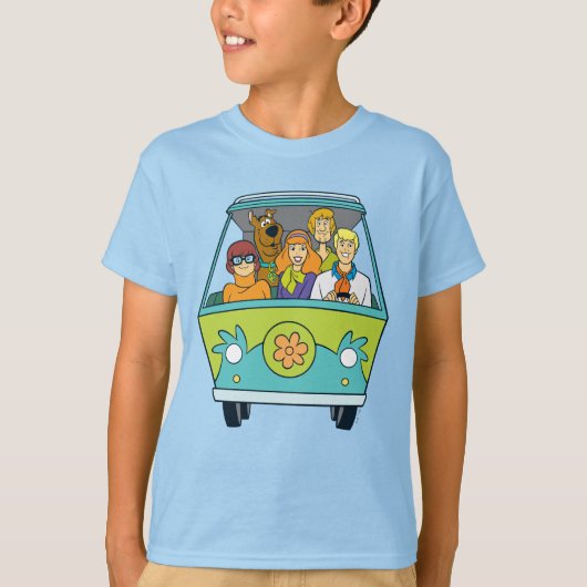 Scooby-Doo & The Gang Mystery Machine T-shirt (Voorkant)