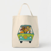 Scooby-Doo & The Gang Mystery Machine Tote Bag (Voorkant)