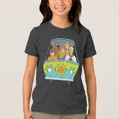 Scooby-Doo & The Gang Mystery Machine Tri-Blend Shirt (Voorkant)