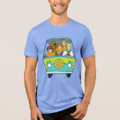 Scooby-Doo & The Gang Mystery Machine Tri-Blend Shirt (Voorkant)