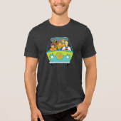 Scooby-Doo & The Gang Mystery Machine Tri-Blend Shirt (Voorkant)