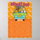 Scooby-Doo The Mystery Machine 2012 Agenda Poster (Voorkant)
