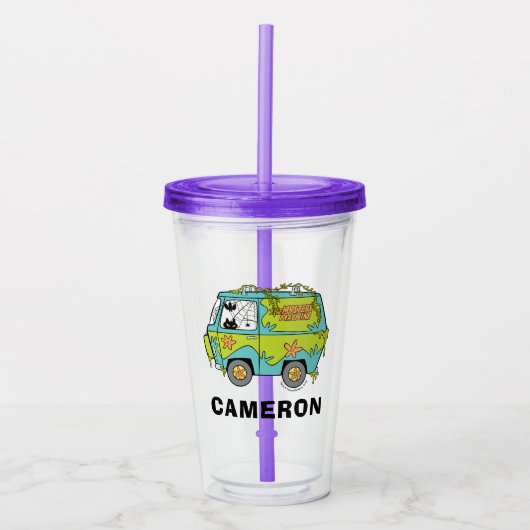 Scooby-Doo The Mystery Machine Acryl Drinkbeker (Voorkant)