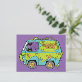 Scooby-Doo The Mystery Machine Briefkaart (Staand voorkant)