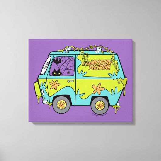 Scooby-Doo The Mystery Machine Canvas Afdruk (Voorkant)