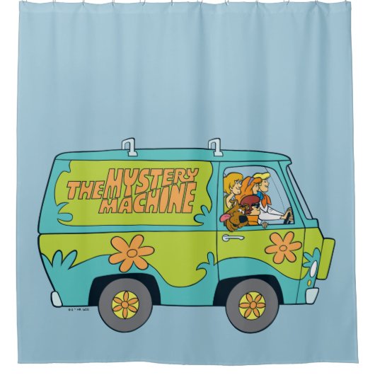 Scooby-Doo The Mystery Machine Douchegordijn (Voorkant)