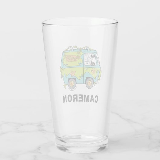 Scooby-Doo The Mystery Machine Glas (Achterkant)