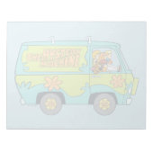 Scooby-Doo The Mystery Machine Notitieblok (Voorkant)