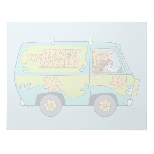 Scooby-Doo The Mystery Machine Notitieblok (Voorkant)