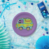 Scooby-Doo The Mystery Machine Papieren Bordje (Feest)