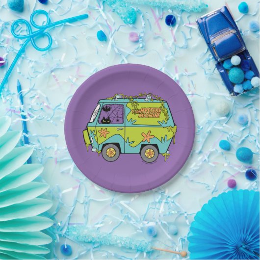 Scooby-Doo The Mystery Machine Papieren Bordje (Feest)