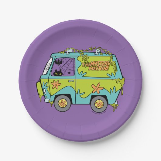 Scooby-Doo The Mystery Machine Papieren Bordje (Voorkant)