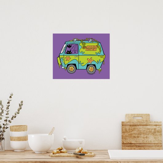 Scooby-Doo The Mystery Machine Poster (Keuken)