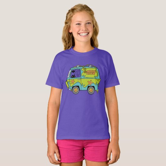 Scooby-Doo The Mystery Machine T-shirt (Voorkant volledig)