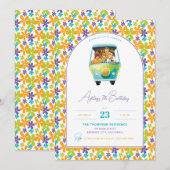 Scooby-Doo & The Mystery Machine Verjaardag Kaart (Voorkant / Achterkant)