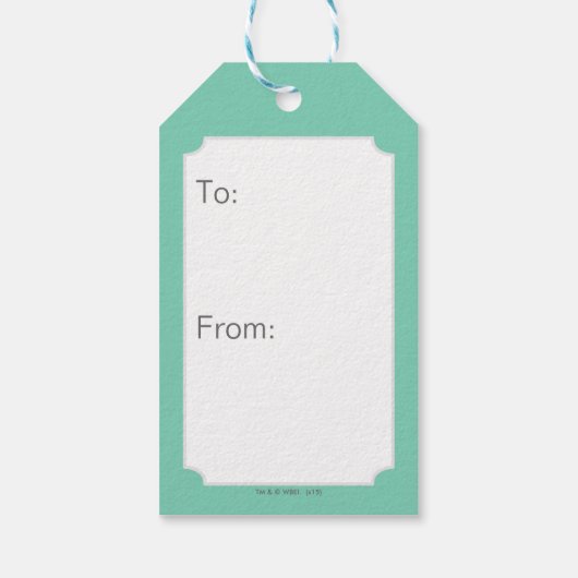 Scooby-Doo Tongue uit Cadeaulabel (Achterkant)