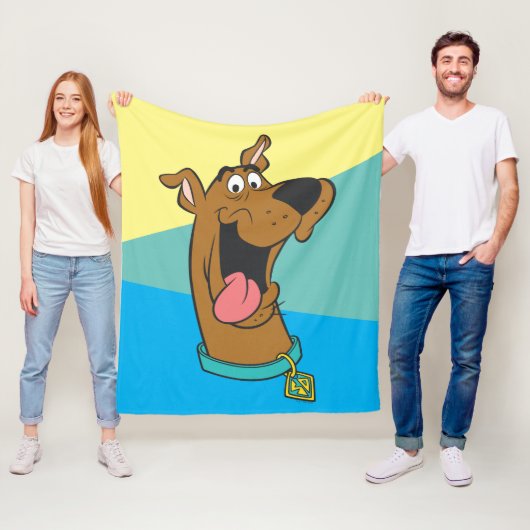 Scooby-Doo Tongue uit Fleece Deken (In situ)