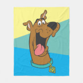 Scooby-Doo Tongue uit Fleece Deken (Voorkant)