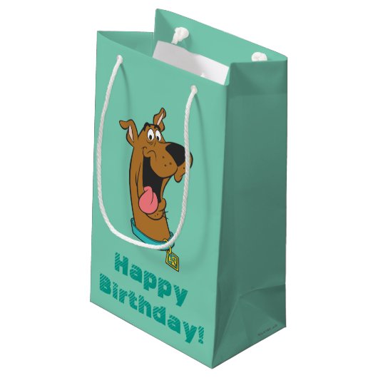 Scooby-Doo Tongue uit Klein Cadeauzakje (Achterkant Gekanteld)