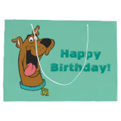 Scooby-Doo Tongue uit Large Cadeautasje (Achterkant)