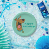 Scooby-Doo Tongue uit Papieren Bordje (Feest)