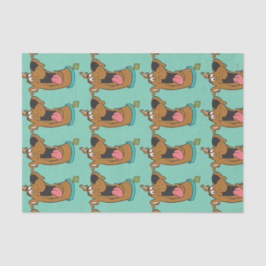 Scooby-Doo Tongue uit Tissuepapier (Voorkant)