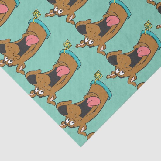 Scooby-Doo Tongue uit Tissuepapier (Detail)
