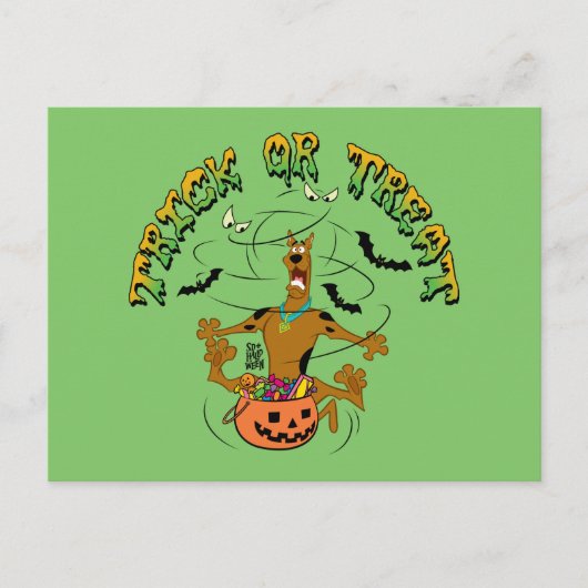 Scooby-Doo | Trick of Treat Briefkaart (Voorkant)